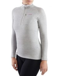 Bluza techniczna trekkingowa damska Viking Admont. Szare bluzy Viking, xl, bez wzorów, z dzianiny, bez ramiączek, bez kaptura. Za 99.00 zł.