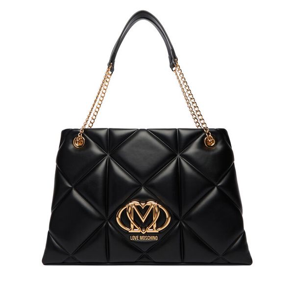 Torebka LOVE MOSCHINO. Czarne torebki klasyczne Love Moschino, bez wzorów, klasyczne, bez dodatków. Za 768.99 zł.