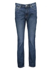 Pepe Jeans Dżinsy "Violet" - Tapered fit - w kolorze granatowym rozmiar: W26/L30. Niebieskie jeansy Pepe Jeans, l, z aplikacjami, z bawełny, klasyczne, z podwyższonym stanem. Za 180.49 zł.