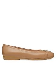 Geox Baleriny D Annytah D557NB 000TU C5000 Beżowy. Brązowe baleriny Geox, bez wzorów, ze skóry, bez obcasa, bez zapięcia. Za 249.99 zł.