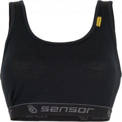 Sensor Damski Stanik Merino Active Black L. Bielizna termoaktywna damska marki Sensor. W wyprzedaży za 75.00 zł.