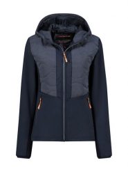 Canadian Peak Kurtka polarowa "Tigneseak" w kolorze granatowym rozmiar: XL. Niebieskie kurtki Canadian Peak, xl, bez wzorów, z materiału, bez kaptura. Za 152.62 zł.