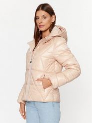 EA7 Emporio Armani Kurtka puchowa 6RTB10 TN5LZ 0708 Różowy Regular Fit. Czerwone kurtki EA7 Emporio Armani, na zimę, xl, bez wzorów, z puchu, bez kaptura. Za 669.99 zł.