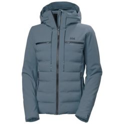 Damska kurtka narciarska Helly Hansen Alphelia Elevate. Szare kurtki narciarskie Helly Hansen, l, bez wzorów, z elastanu, bez kaptura, narciarskie, primaloft. Za 2,207.00 zł.