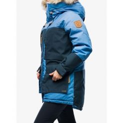 Kurtka zimowa damska Fjallraven Polar Expedition Parka. Niebieskie bluzy z polaru Fjällräven, na zimę, bez wzorów, z polaru, trekkingowe. Za 3,851.99 zł.