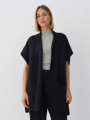 Someday Kardigan w kolorze granatowym rozmiar: onesize. Niebieskie swetry someday., bez wzorów, bez ramiączek. Za 147.91 zł.