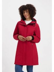 TRAVELIN' Parka "Enrike" w kolorze czerwonym rozmiar: XXL. Czerwone płaszcze Travelin', s, bez wzorów, bez kaptura. Za 434.99 zł.