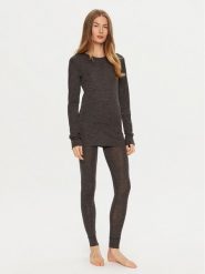 Whistler Komplet bielizny termoaktywnej Cerro W Merino Wool Baselayer Set W233596 Czarny. Czarne bielizna termoaktywna damska WHISTLER, bez wzorów, z wełny, bez ramiączek, narciarskie. Za 229.99 zł.
