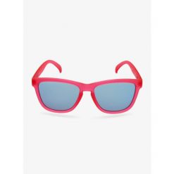 Okulary przeciwsłoneczne goodr OG - flamingos on a booze cruise. Czerwone okulary przeciwsłoneczne GOODR, bez wzorów. Za 140.99 zł.