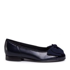 Baleriny Gabor. Niebieskie baleriny Gabor, bez wzorów, bez obcasa, bez zapięcia. Za 419.99 zł.