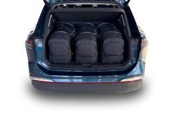 Torby Do Bagażnika Vw Tiguan Mhev 2024+ 3Szt Kjust. Czarne torby podróżne KJUST, bez wzorów, z kauczuku. Za 1,158.00 zł.