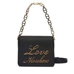 Torebka LOVE MOSCHINO. Czarne torebki klasyczne Love Moschino, bez wzorów, klasyczne, bez dodatków. Za 1,039.00 zł.