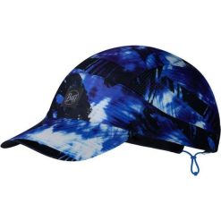Czapka z daszkiem do biegania unisex Buff Pack Speed Cap Blue ochrona UV. Niebieskie czapki z daszkiem Buff, bez wzorów, sportowe. Za 135.20 zł.