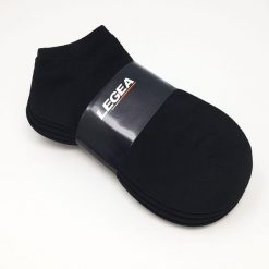 Skarpety techniczne treningowe Ghost - 5 par czarne. Białe skarpetki LEGEA, bez wzorów, z elastanu, na fitness i siłownię. Za 22.00 zł.