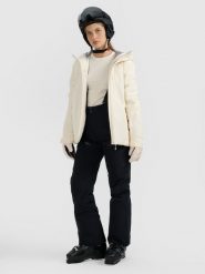 4F Spodnie narciarskie membrana 15000 damskie - czarne L. Czarne spodnie narciarskie 4f, bez wzorów, z materiału, narciarskie, Thinsulate. Za 799.99 zł.