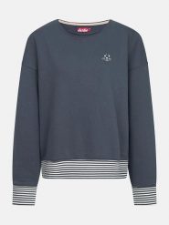 Derbe Bluza w kolorze granatowym rozmiar: S. Niebieskie bluzy bez kaptura Derbe, s, bez wzorów, z bawełny, bez kaptura. Za 167.67 zł.