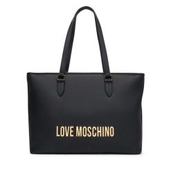 Torebka LOVE MOSCHINO. Czarne shopper bag Love Moschino, bez wzorów, bez dodatków. Za 1,059.00 zł.