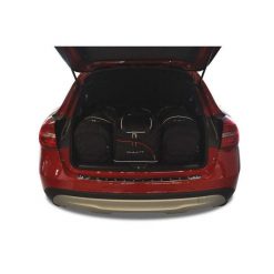 Torby Do Bagażnika Mercedes-Benz Gla 2013-2019 4Szt Kjust. Czarne torby podróżne KJUST, bez wzorów. Za 1,209.00 zł.