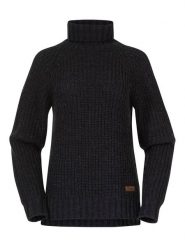 Bergans Sweter w kolorze antracytowym rozmiar: XS. Czarne swetry Bergans, xs, bez wzorów, z wełny, bez ramiączek. Za 269.18 zł.
