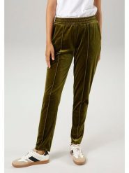 Aniston Spodnie w kolorze khaki rozmiar: 46. Brązowe spodnie materiałowe Aniston, bez wzorów, z materiału. Za 57.60 zł.
