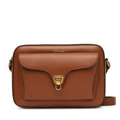 Torebka Coccinelle. Brązowe listonoszki Coccinelle, bez wzorów, bez dodatków. Za 1,299.00 zł.