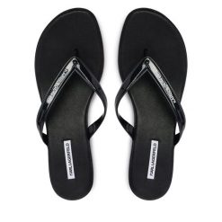 Japonki KARL LAGERFELD. Czarne japonki KARL LAGERFELD, bez wzorów. Za 421.99 zł.