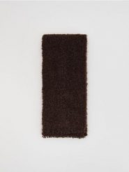 Miękki szalik - ciemnobrązowy. Brązowe szaliki i kominy Reserved, bez wzorów. Za 79.99 zł.