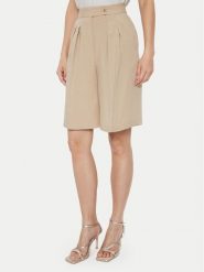 ViCOLO Bermudy TB1568 Beżowy Relaxed Fit. Brązowe szorty ViCOLO, bez wzorów, z materiału. Za 209.99 zł.