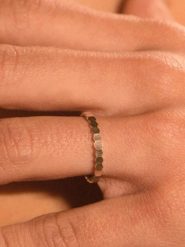 OR ÉCLAT Złoty pierścionek "Fiancée" rozmiar: 60. Żółte pierścionki Or Éclat, złote. Za 434.99 zł.