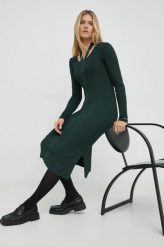 Bruuns Bazaar sukienka Calla Sabina kolor zielony mini dopasowana. Zielone sukienki Bruuns Bazaar, l, bez wzorów, z dzianiny, bez kołnierzyka, bez ramiączek, maxi, dopasowane. W wyprzedaży za 519.99 zł.