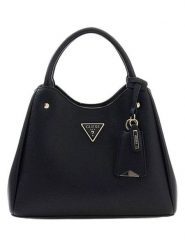 Guess Torebka w kolorze czarnym - 29 x 21 x 14 cm rozmiar: onesize. Czarne torebki klasyczne Guess, z aplikacjami, z materiału, przez ramię, bez dodatków. Za 404.99 zł.