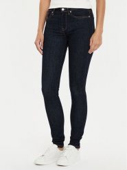 Tommy Hilfiger Jeansy Como WW0WW42487 Granatowy Skinny Fit. Niebieskie jeansy Tommy Hilfiger, bez wzorów, z bawełny. Za 459.99 zł.