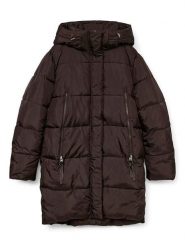 Vero Moda Kurtka pikowana w kolorze brązowym rozmiar: XS. Brązowe kurtki Vero Moda, xs, bez wzorów, bez kaptura. Za 171.28 zł.