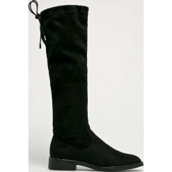 S. Oliver - Kozaki. Szare kozaki S.Oliver, z materiału. W wyprzedaży za 229.90 zł.