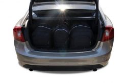 Torby Do Bagażnika Volvo S60 2010-2018 4Szt Kjust. Czarne torby podróżne KJUST, bez wzorów, z kauczuku. Za 1,251.00 zł.