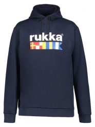 Rukka Bluza funkcyjna "Varola" w kolorze granatowym rozmiar: XL. Niebieskie bluzy Rukka, xl, bez wzorów, z kapturem. Za 96.37 zł.