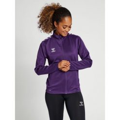 Bluza sportowa damska Hummel half zip Core XK. Białe bluzy bez kaptura Hummel, xs, bez wzorów, z dresówki, bez kaptura, do piłki ręcznej. Za 202.15 zł.