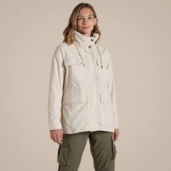Damska bluza z kapturem full zip Craghoppers NosiLife Adventure II. Brązowe bluzy Craghoppers, bez wzorów, z materiału, z kapturem, trekkingowe. Za 618.70 zł.