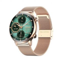 Smartwatch damski Manta Alexa Mini złoty. Żółte smartbandy Manta Multimedia Sp. z o.o. Za 216.99 zł.