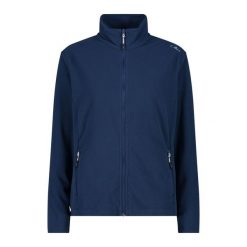 Bluza damska turystyczna CMP 33G5926. Niebieskie bluzy CMP, xl, bez wzorów, sportowe, bez ramiączek, bez kaptura. W wyprzedaży za 258.99 zł.