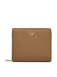 MICHAEL Michael Kors Portfel 32S5G8ED1L Beżowy. Brązowe portfele MICHAEL Michael Kors, bez wzorów, ze skóry. Za 309.99 zł.