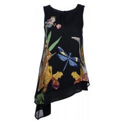 Desigual Top Damski M Czarny. Topy marki Desigual. W wyprzedaży za 186.00 zł.