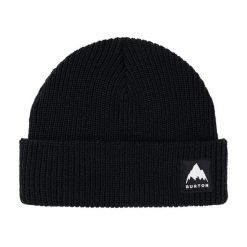 Kapelusz BURTON Recycled Vt Beanie Czarny. Czarne kapelusze Burton, bez wzorów, sportowe. Za 166.40 zł.