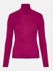Vila Golf Jolini 14102279 Różowy Slim Fit. Czerwone swetry Vila, m, bez wzorów, z bawełny, bez ramiączek. Za 59.99 zł.