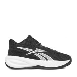 Buty do koszykówki Reebok. Czarne buty treningowe Reebok, bez wzorów, bez zapięcia, do koszykówki. Za 229.99 zł.