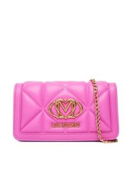 LOVE MOSCHINO Torebka JC5640PP1OLC0604 Różowy. Czerwone kopertówki Love Moschino, bez wzorów, ze skóry, wizytowe, bez dodatków. Za 699.99 zł.