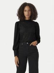 Vero Moda Bluzka Becca 10302894 Czarny Regular Fit. Czarne bluzki Vero Moda, xs, bez wzorów, z syntetyku, bez kołnierzyka, bez ramiączek. Za 99.99 zł.