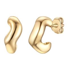 Yokoamii Kolczyki z mosiadzu w zlocie 1 ct Damski. Żółte kolczyki Yokoamii, z mosiądzu. Za 129.99 zł.