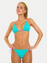 Banana Moon Bikini Brarolenka Popm MFQ44 Turkusowy. Niebieskie bikini Banana Moon, bez wzorów, z syntetyku. Za 369.99 zł.