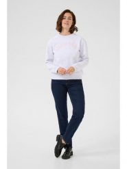 Kaffe Bluza w kolorze jasnoszarym rozmiar: L. Szare bluzy Kaffe, l, bez wzorów, bez kaptura. Za 104.99 zł.